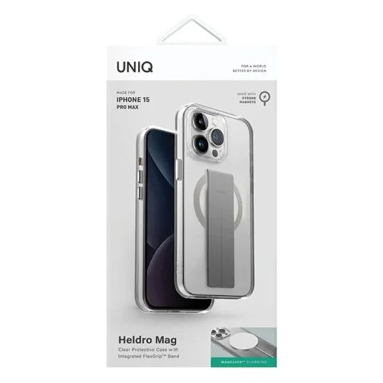 Cover Iphone 15 Pro Max Hybrid Heldro Mag - Lucent (Clear)